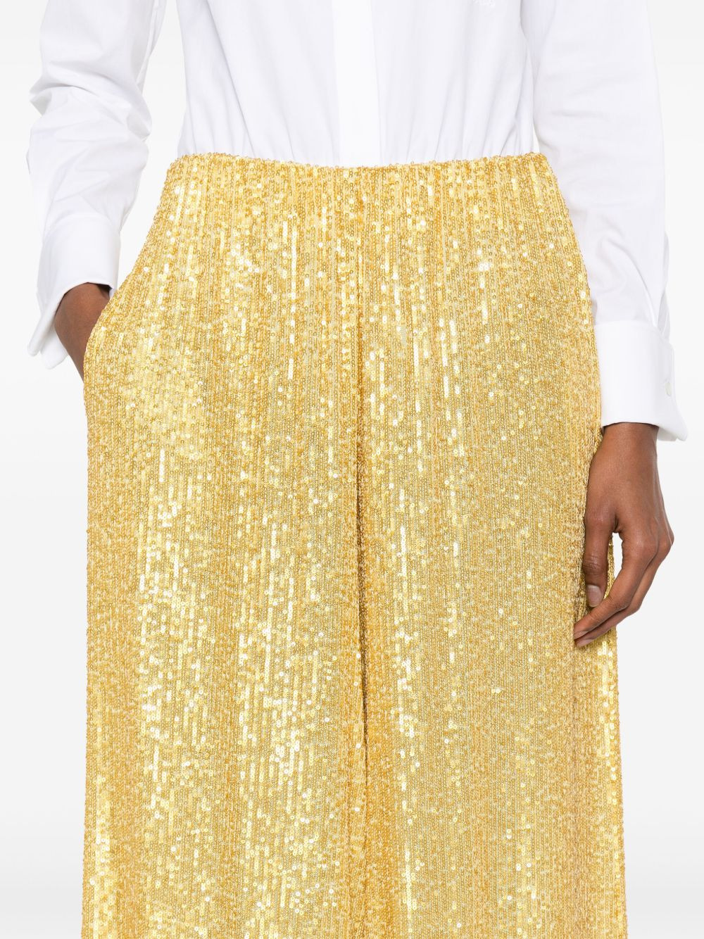 sequinned trousers - 5