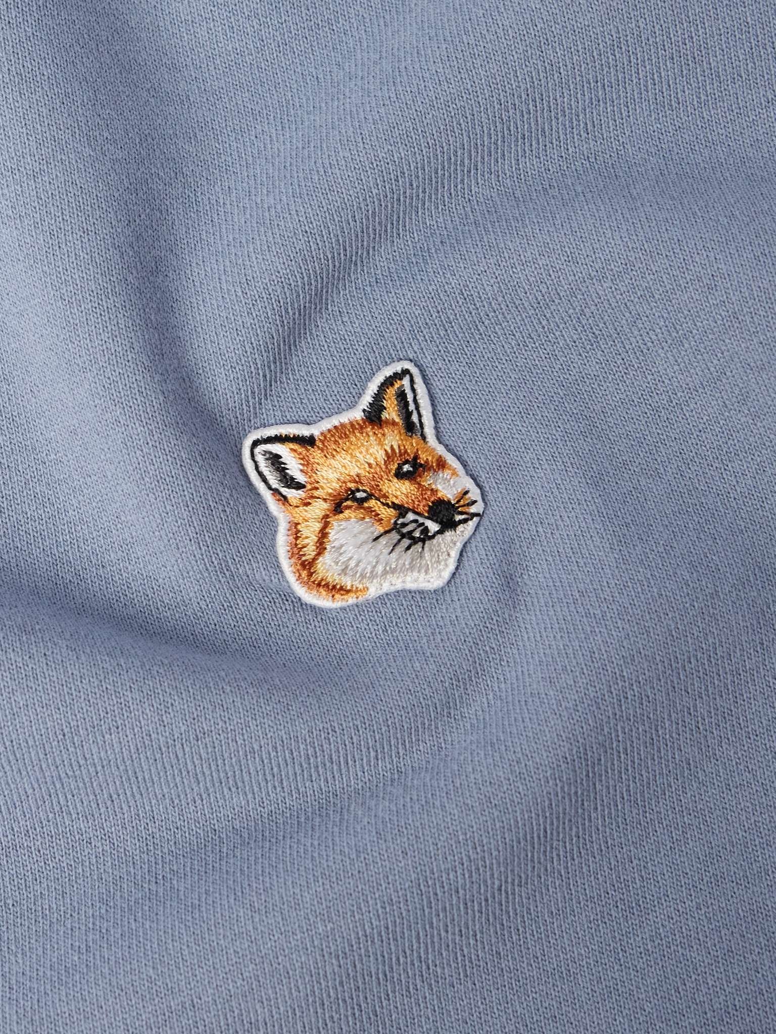 Logo-Appliquéd Cotton-Jersey Hoodie - 4