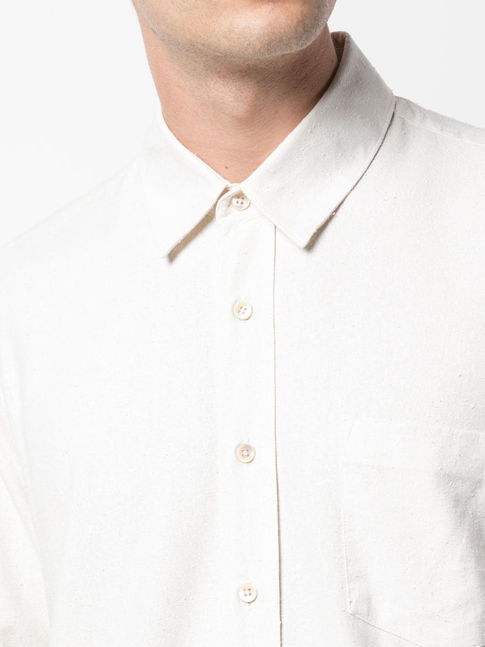 long-sleeve silk shirt - 5