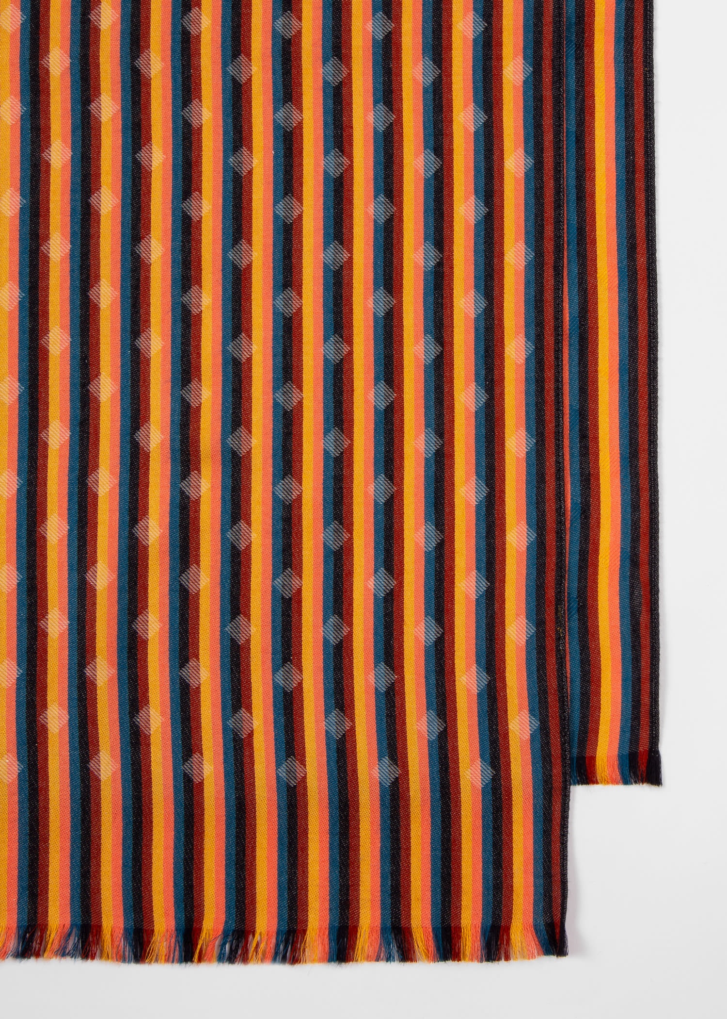 'Artist Stripe' Diamond Scarf - 2