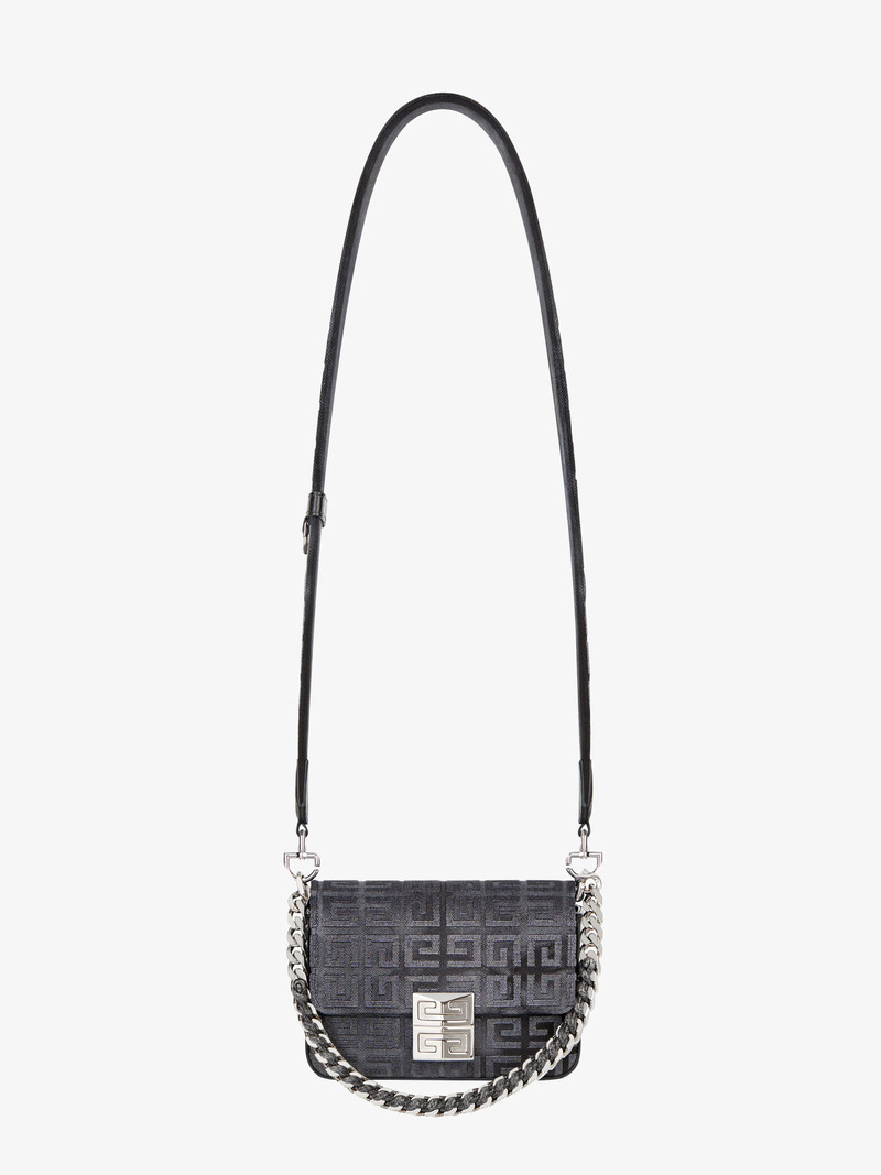 SMALL 4G BAG IN LUREX EMBROIDERY WITH CHAIN 3