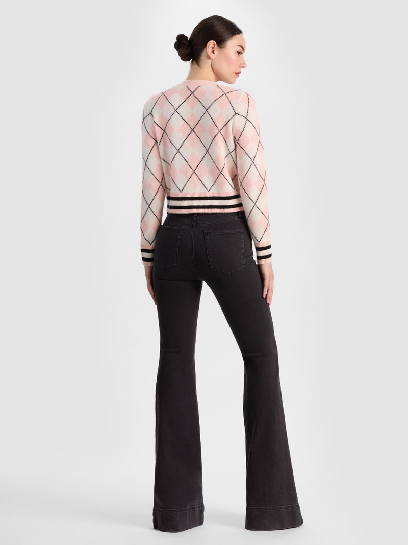 Alice + Olivia GRACE CASHMERE CARDIGAN outlook
