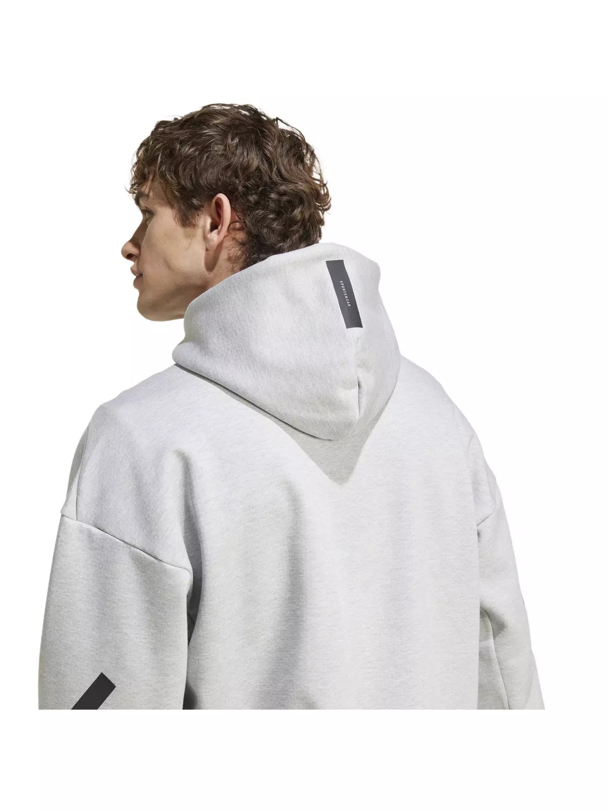 Men's Z.N.E. Full-Zip Hooded Track Jacket - Grey - 4