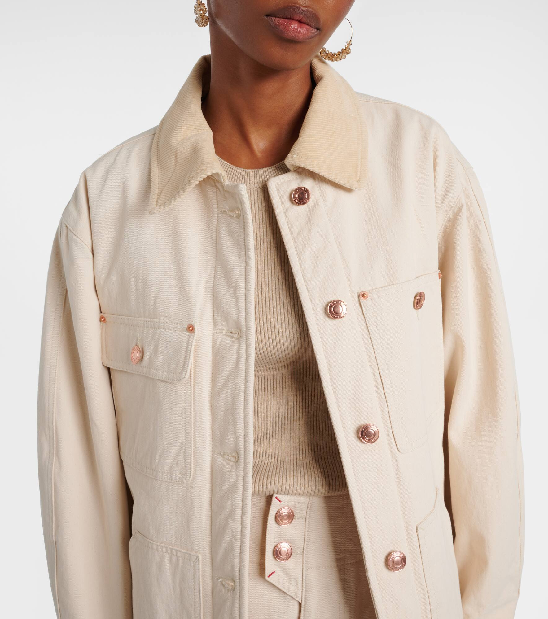 Ninon cotton blouson - 6