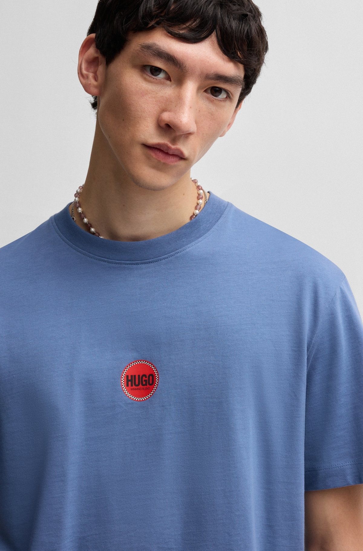 COTTON-JERSEY T-SHIRT WITH RACING LOGOS - 3