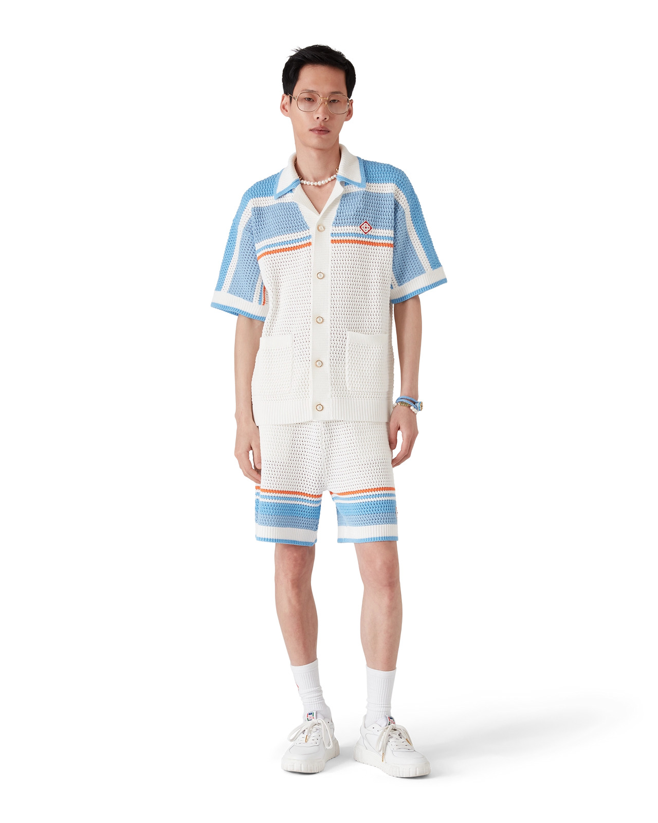 Tennis Crochet Shirt | Casablanca Paris - 2