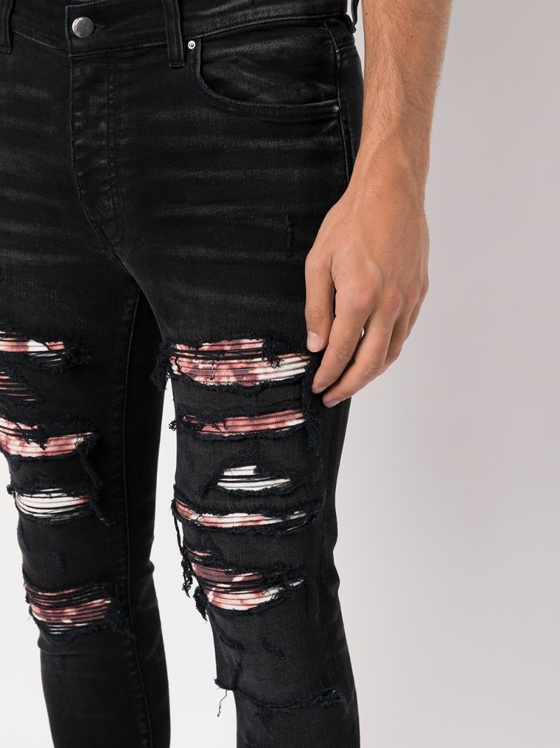 ripped skinny jeans - 5