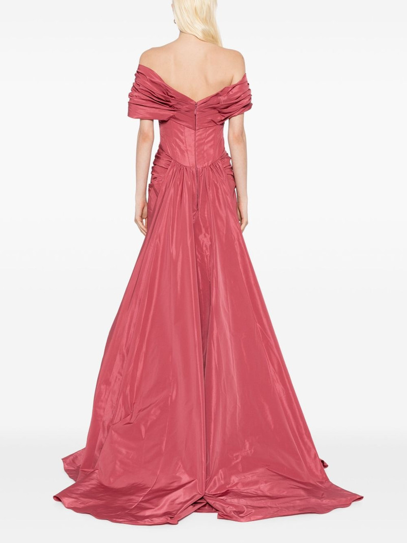 ruched gown 4