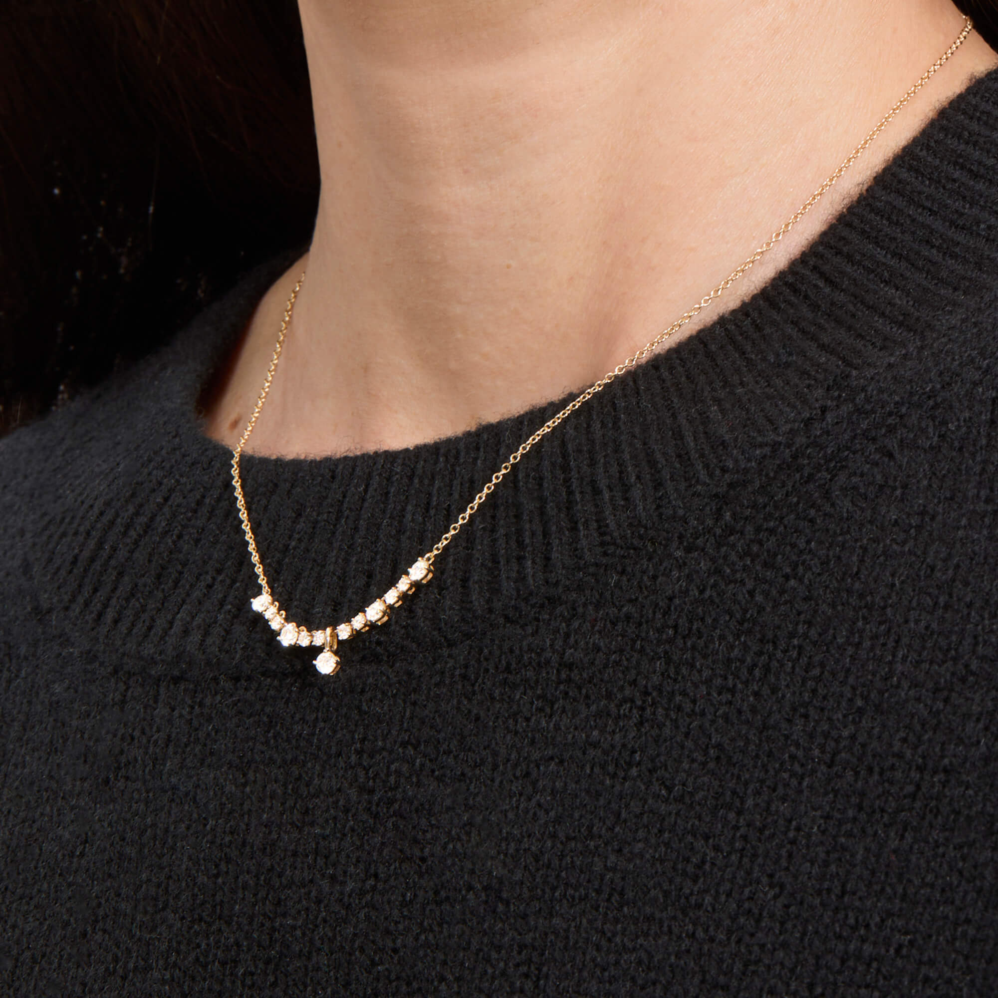 LAB-Created Diamond Vivien Choker - 2