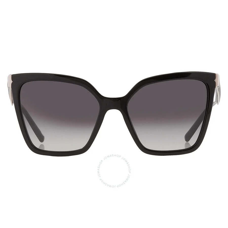 Bvlgari Grey Gradient Butterfly Ladies Sunglasses BV8253 501/8G 56 - 1