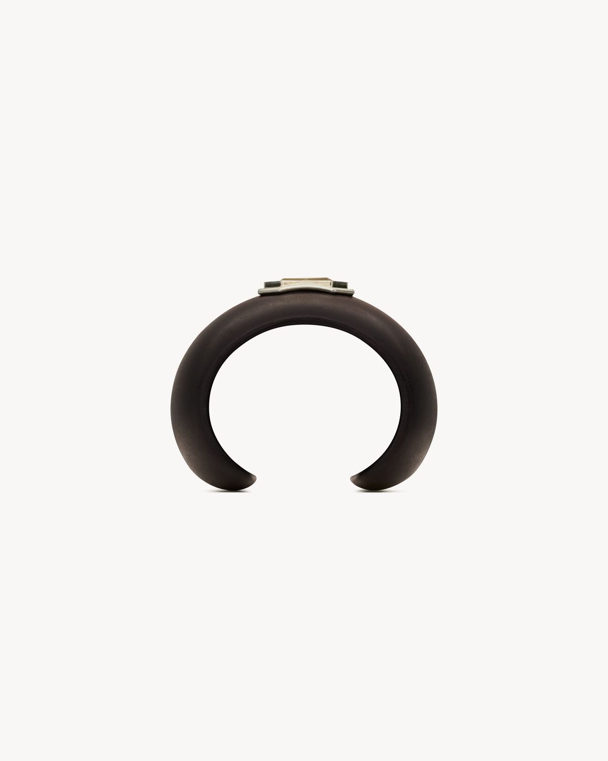 CRYSTAL CUFF IN BAMBOO AND METAL - 4