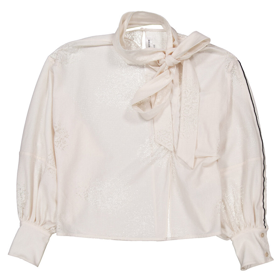 Victoria Beckham Gathered-Detail Asymmetric Blouse - 5