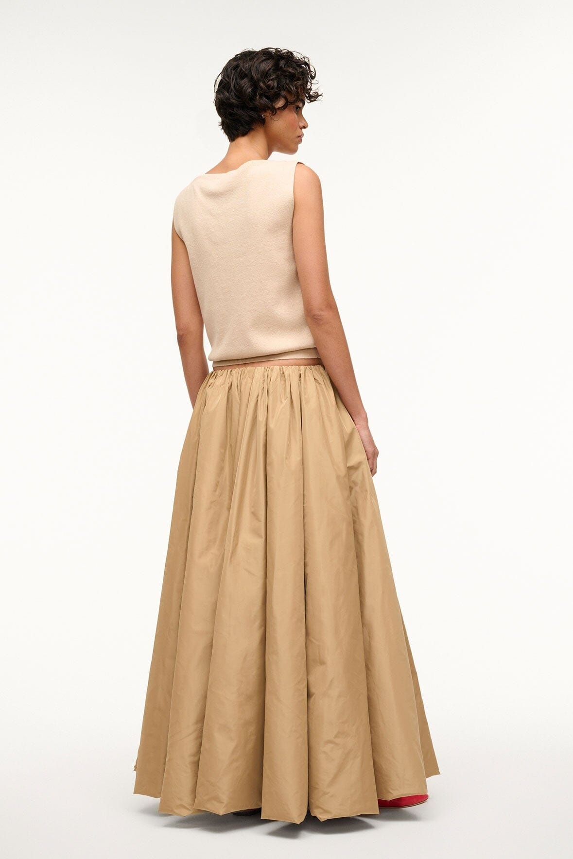 STAUD BELLAGIO SKIRT FAWN - 3