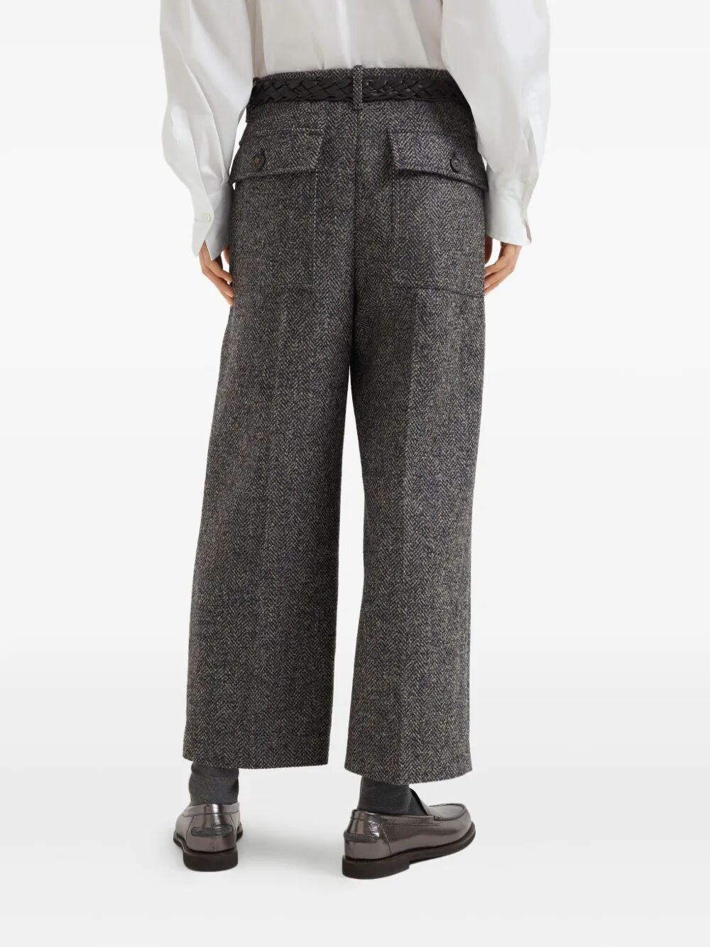 Brunello Cucinelli Women Cropped Suits Pants - 4
