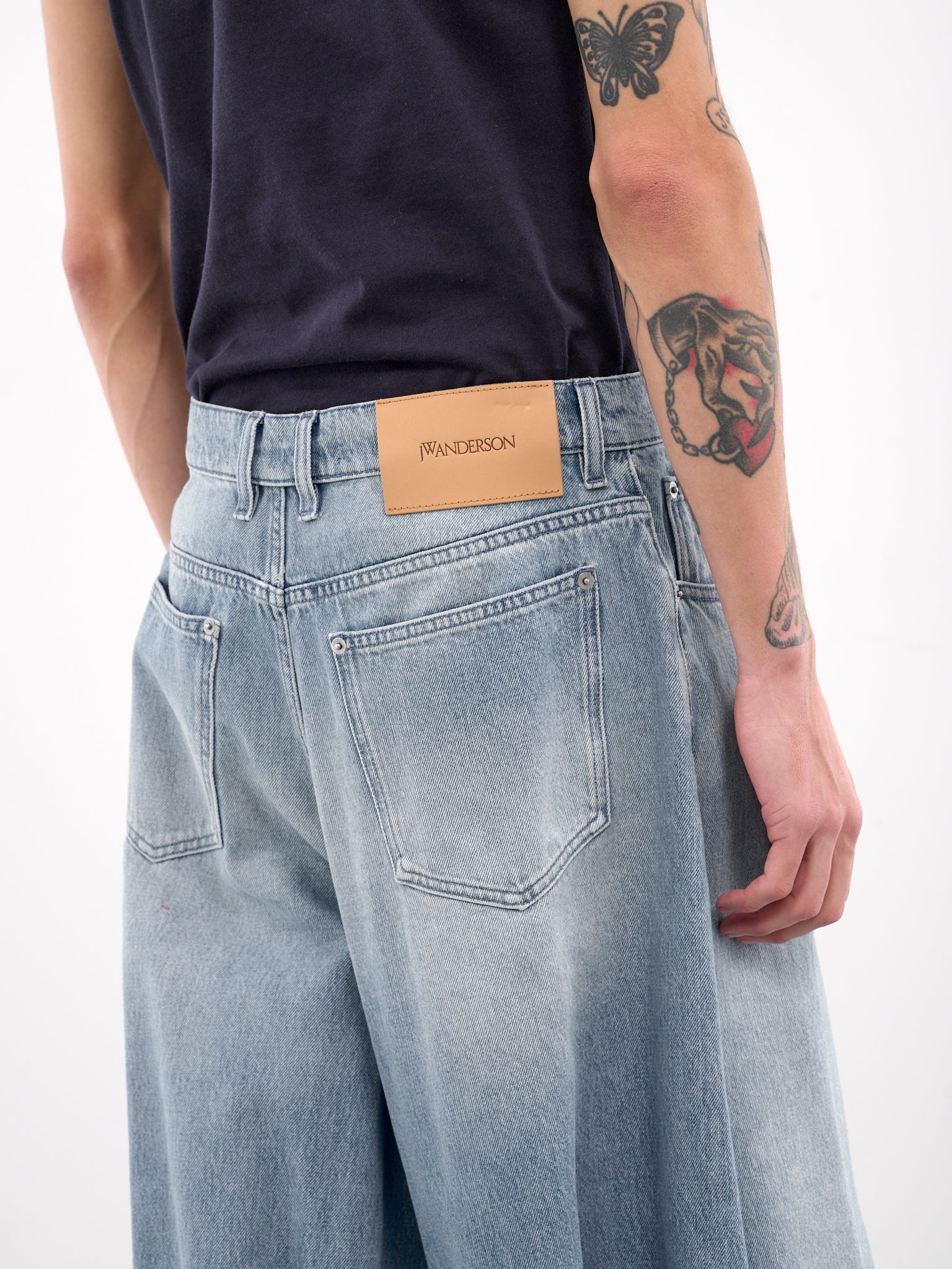 Buckled Cuff Jeans - 4