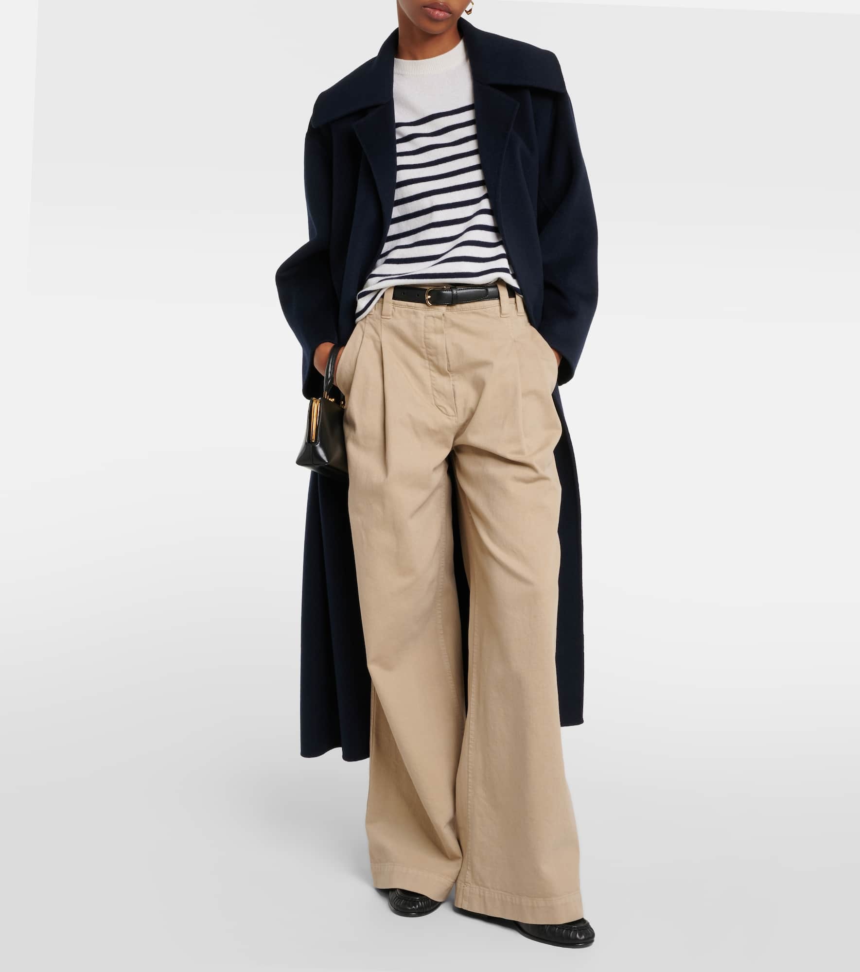 Cila striped cashmere T-shirt - 2