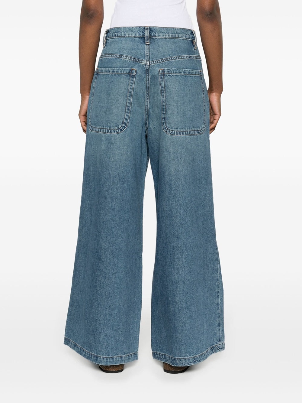 Wide leg skater jeans - 4