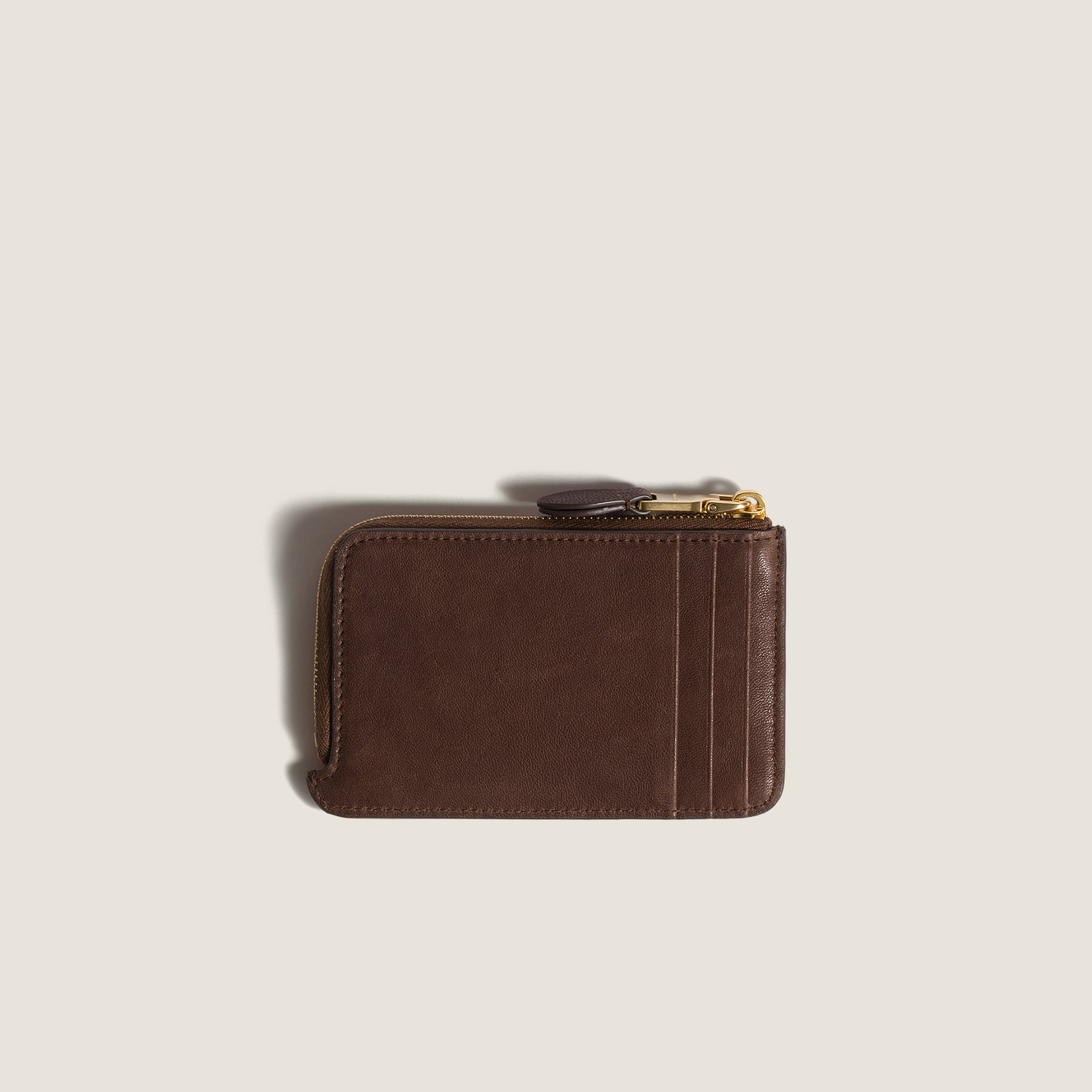Nappa leather envelope card holder - 3