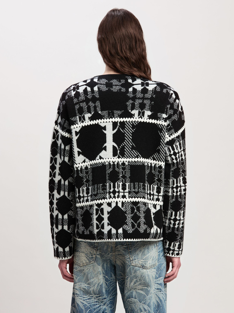 Check Monogram Sweater 5