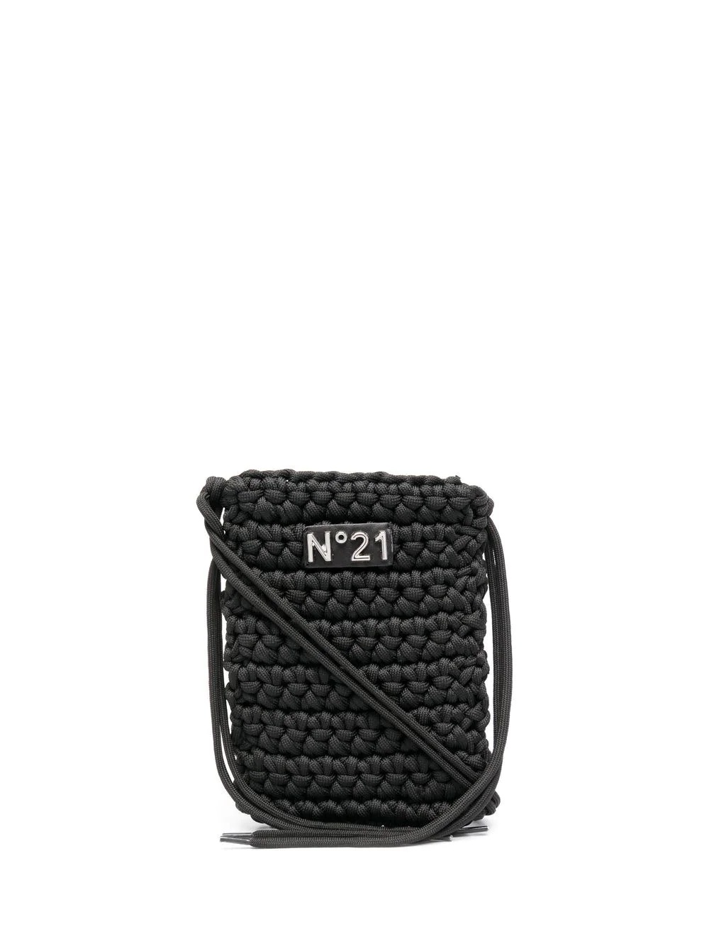 braided mini crossbody bag - 1