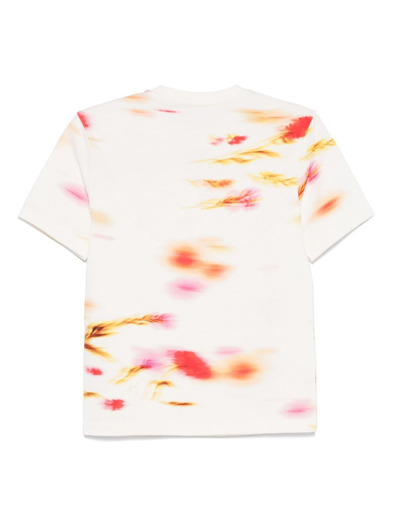 FERRAGAMO floral-print T-shirt outlook