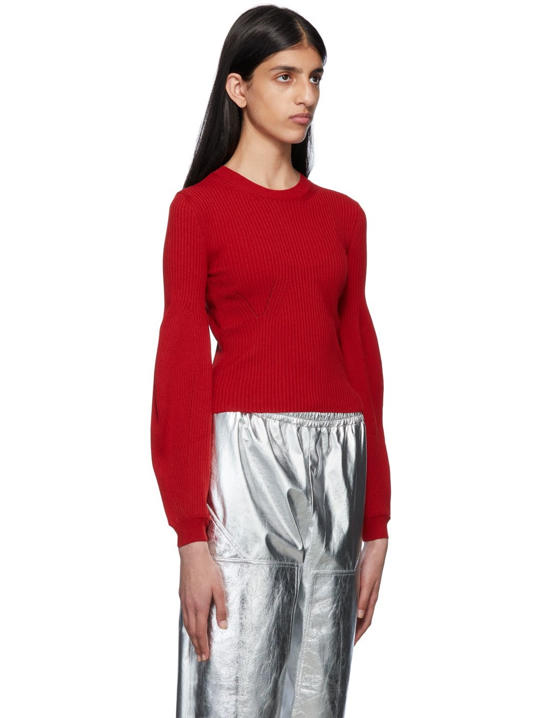 Red Sensual Sweater - 2