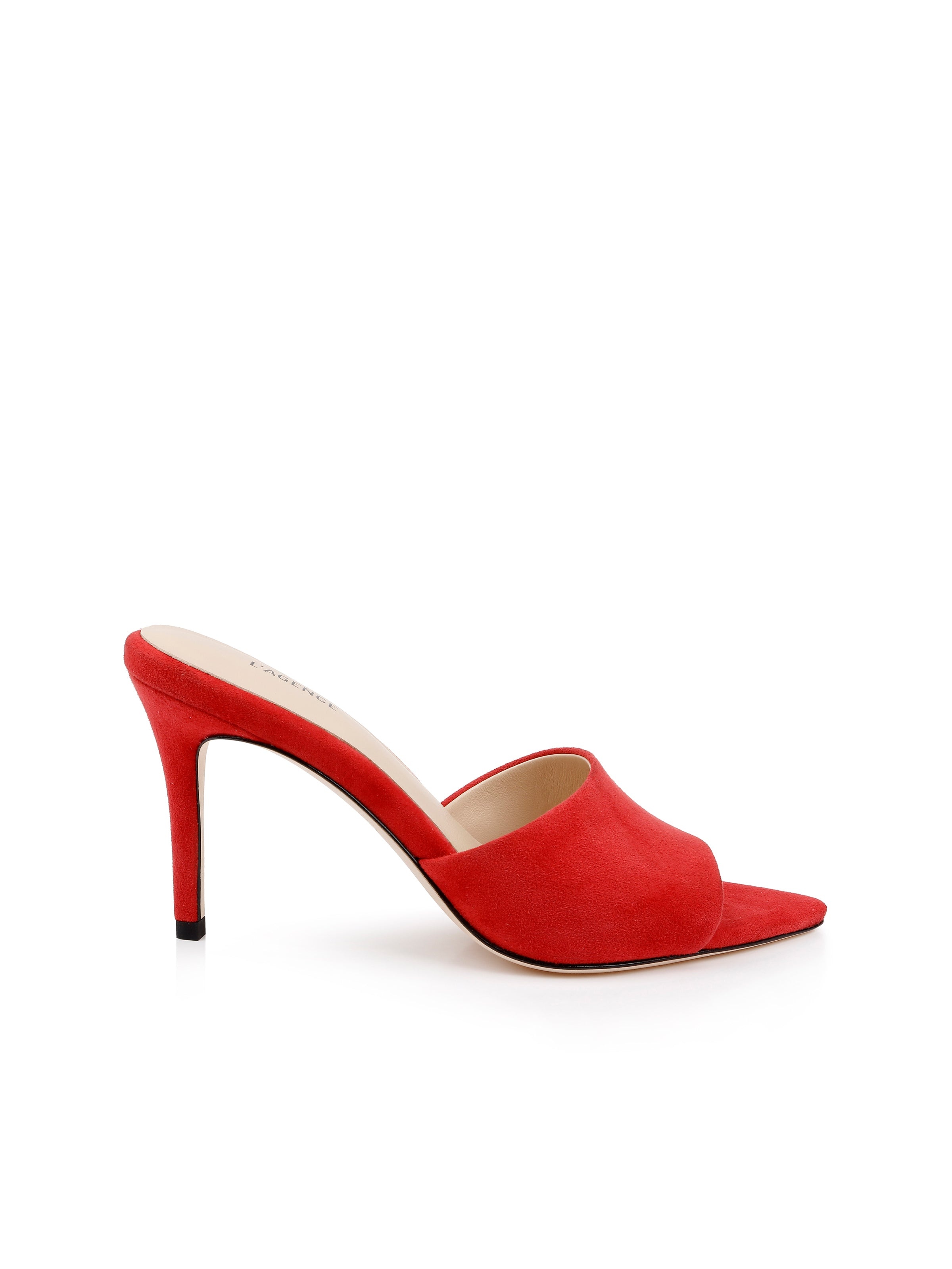 Lolita Suede Open-Toe Mule - 4
