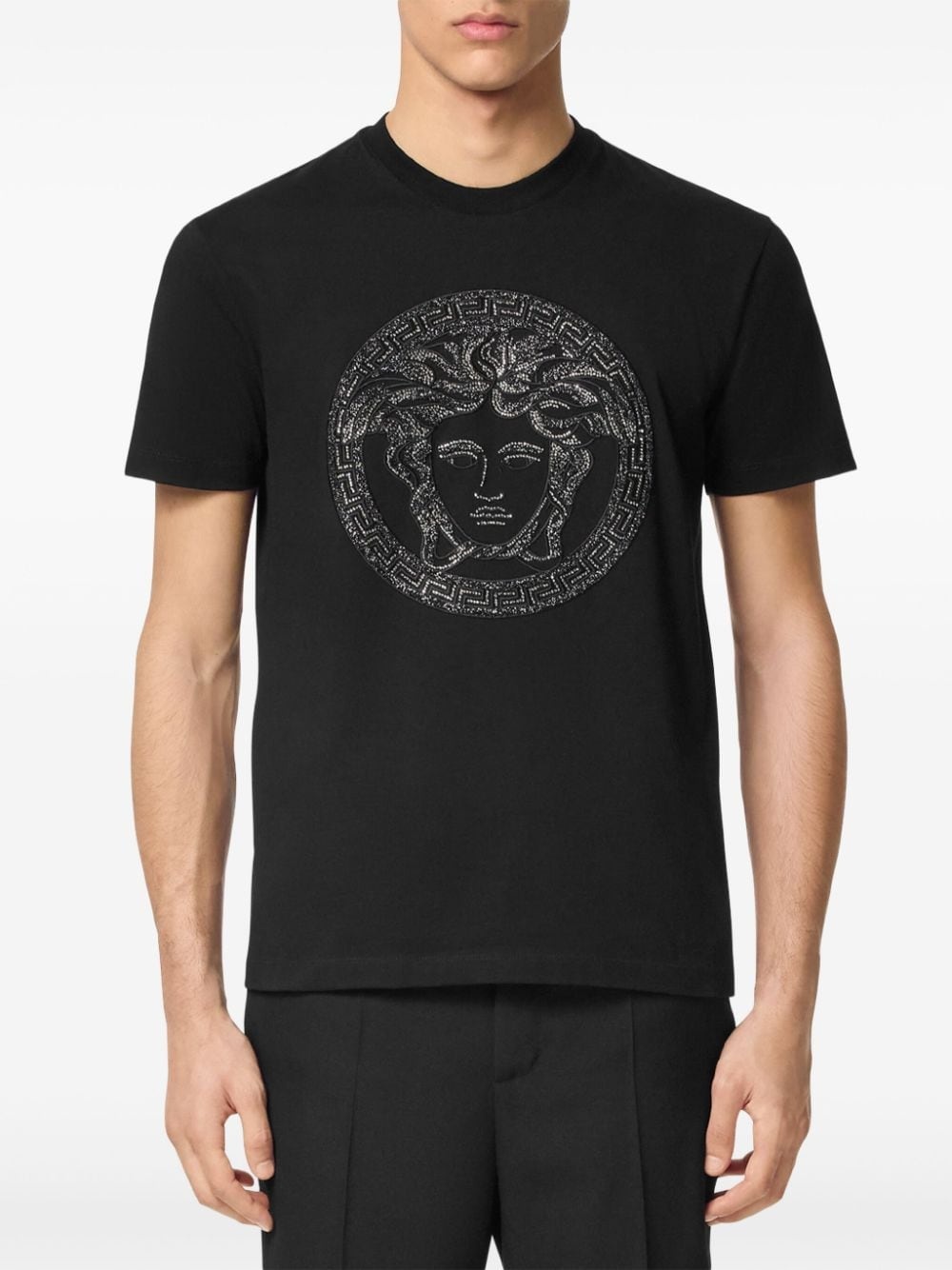 Medusa Head-embellished T-shirt - 2