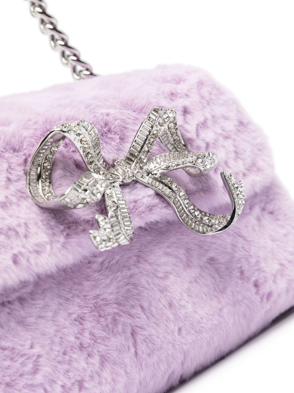 Fluffy Bow shoulder bag - 4