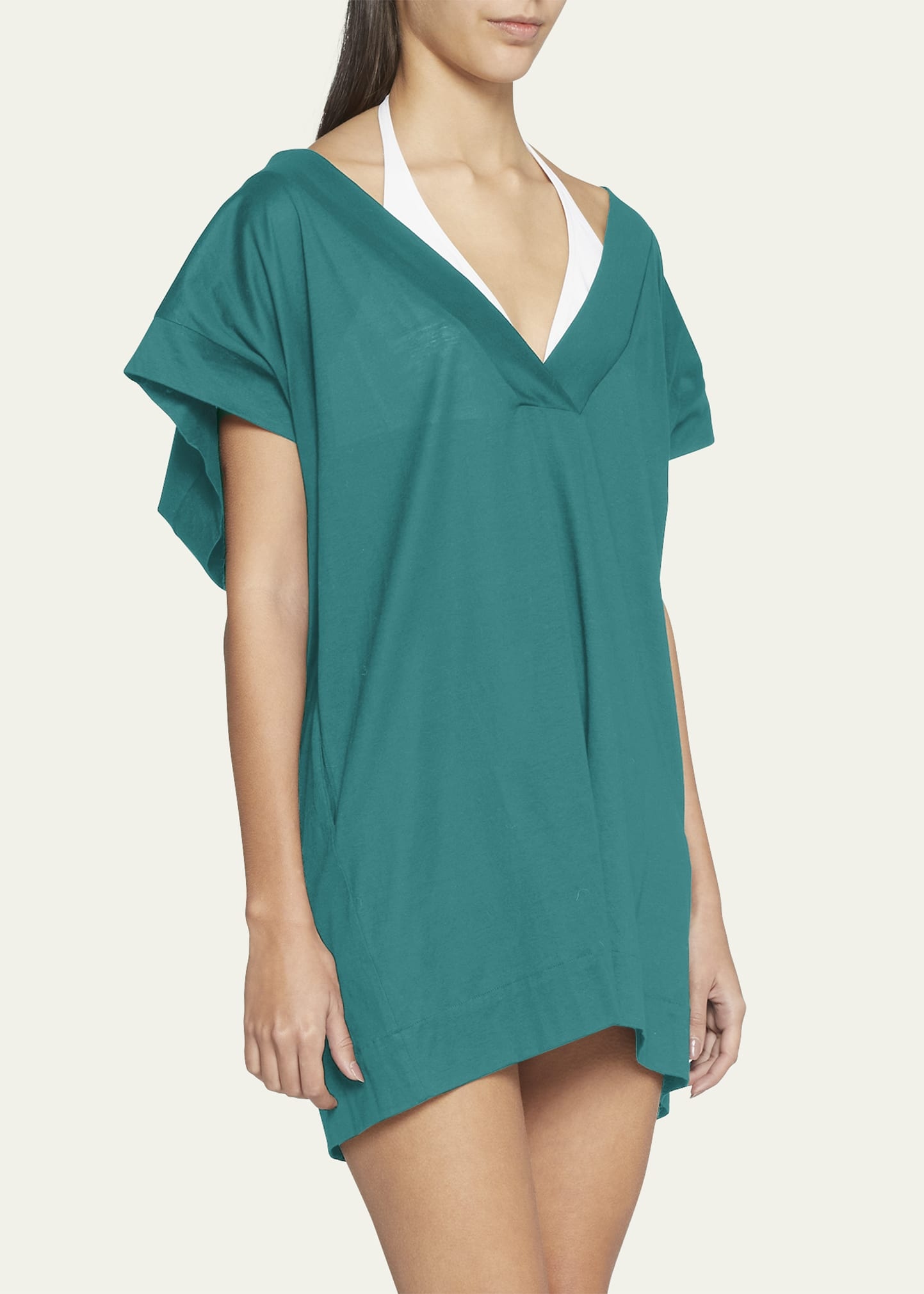 Renee V-Neck T-Shirt Coverup - 4