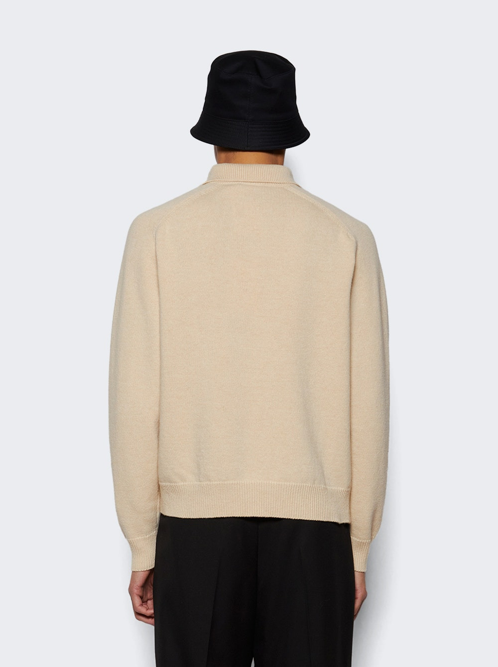 Manhattan Polo Sweater Cream - 5