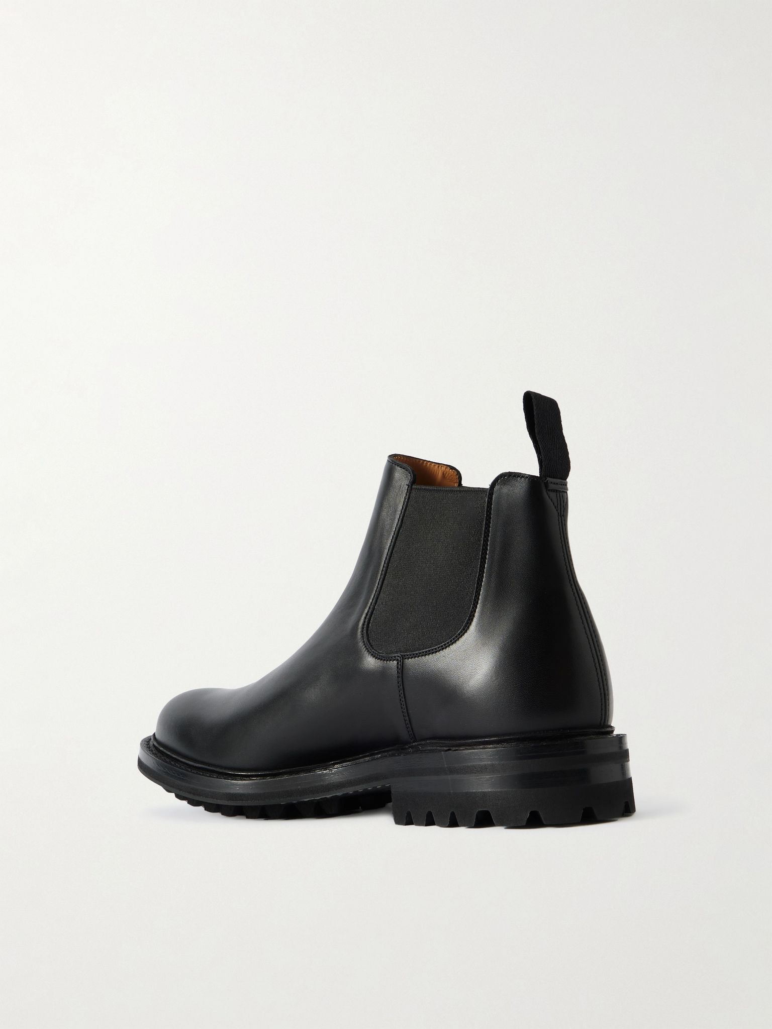 McCarthy Leather Chelsea Boots Black - 4