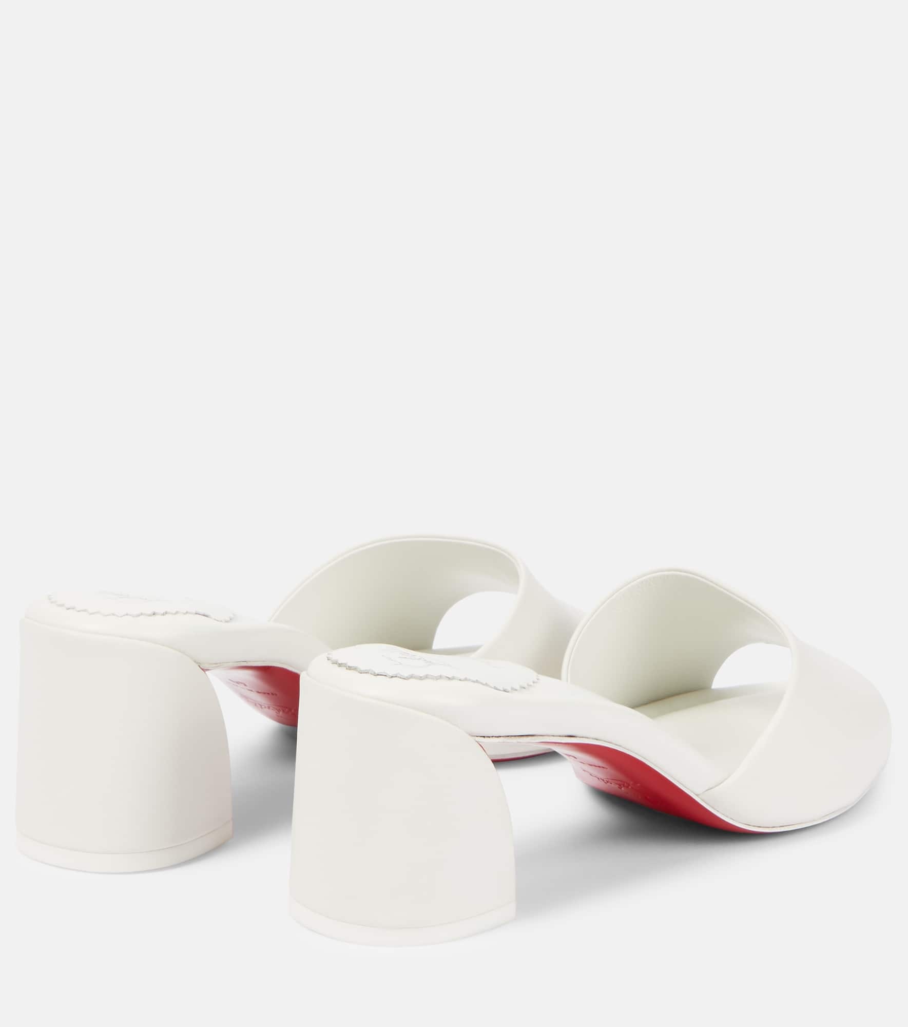 Jane 55 leather mules - 2