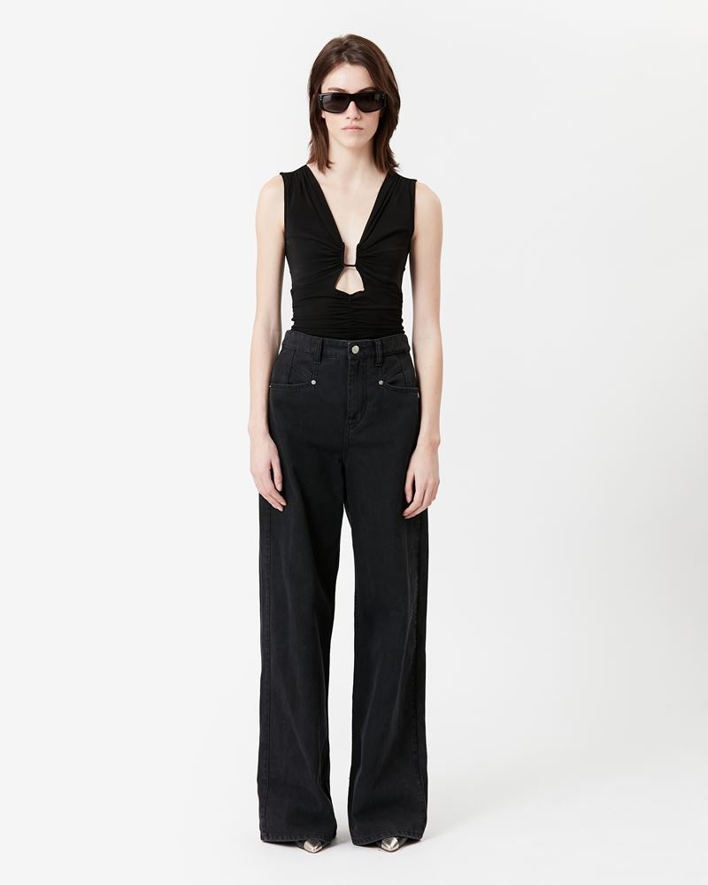 LEMONY WIDE-LEG JEANS - 2