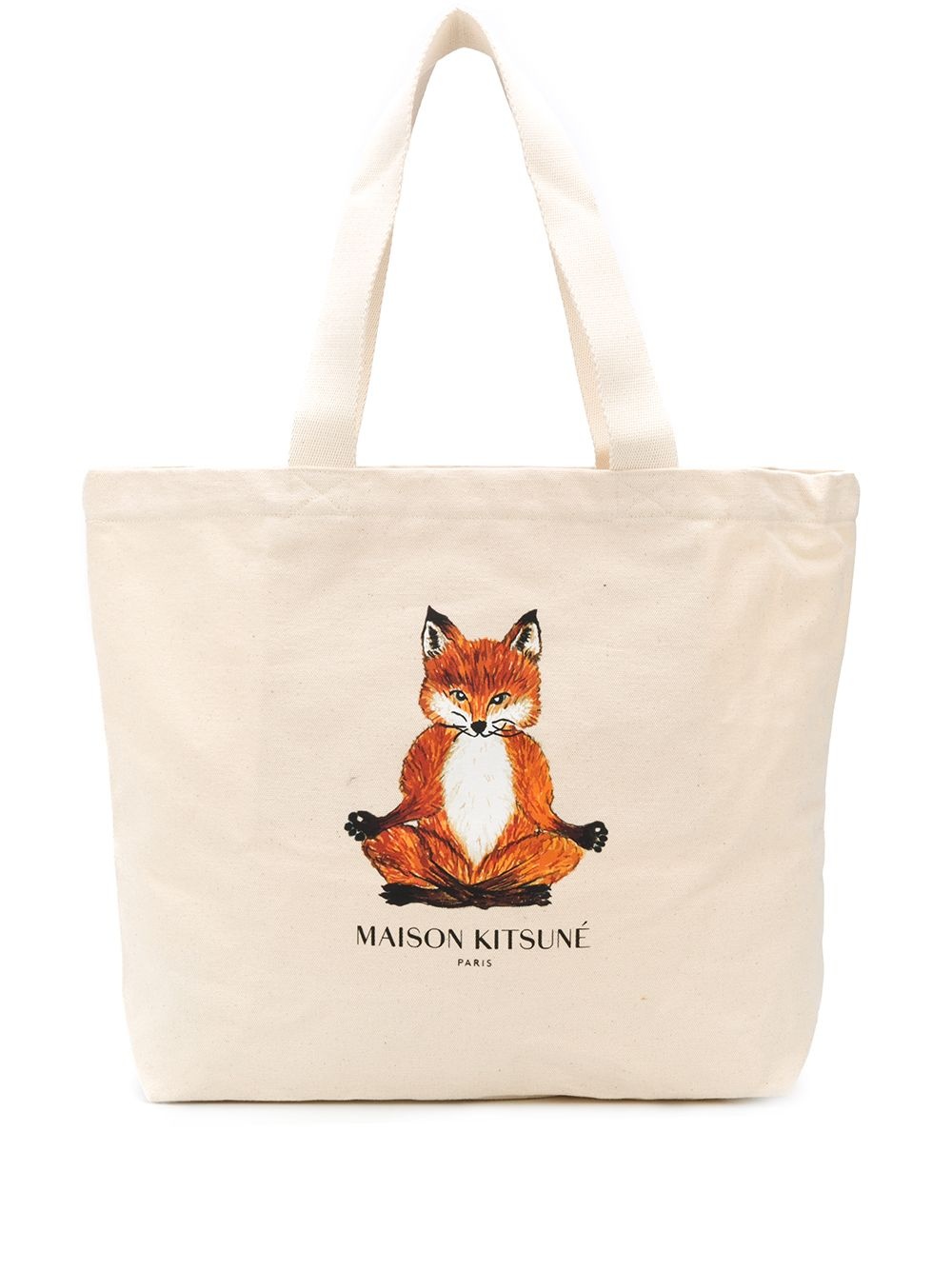 Yoga Fox canvas tote - 1