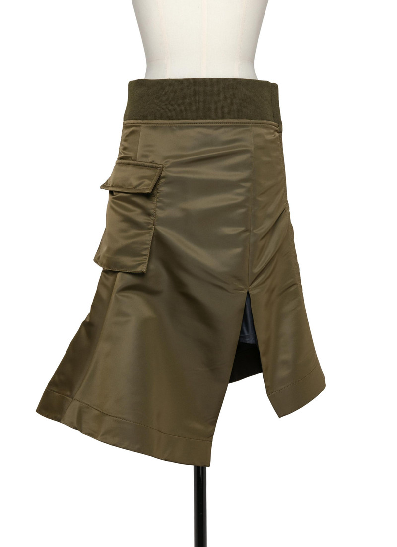 Nylon Twill Skirt 1