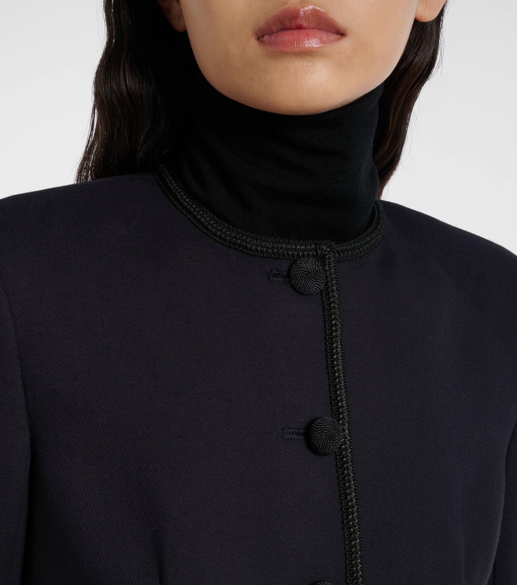 Latrell cropped embroidered jacket - 4