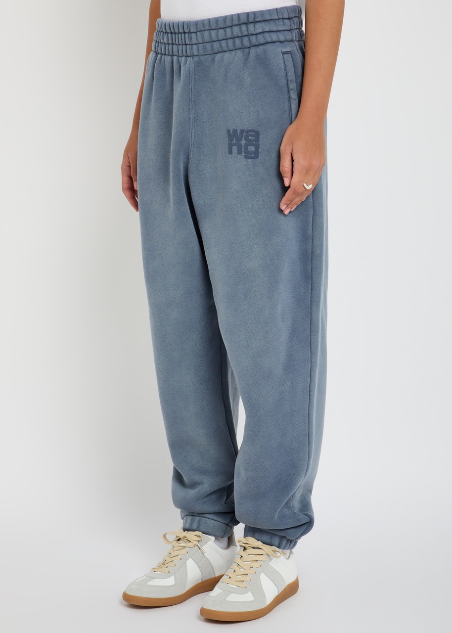 Alexanderwang.t Logo-embossed Cotton-blend Sweatpants - 2