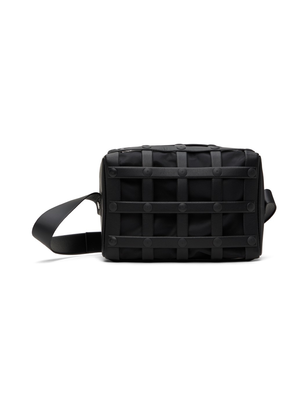 Black Spiral Grid Bag