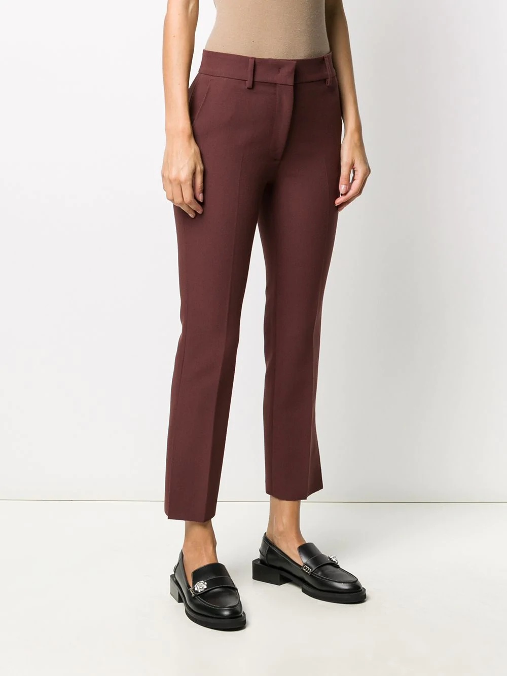 tailored cropped trousers - 3