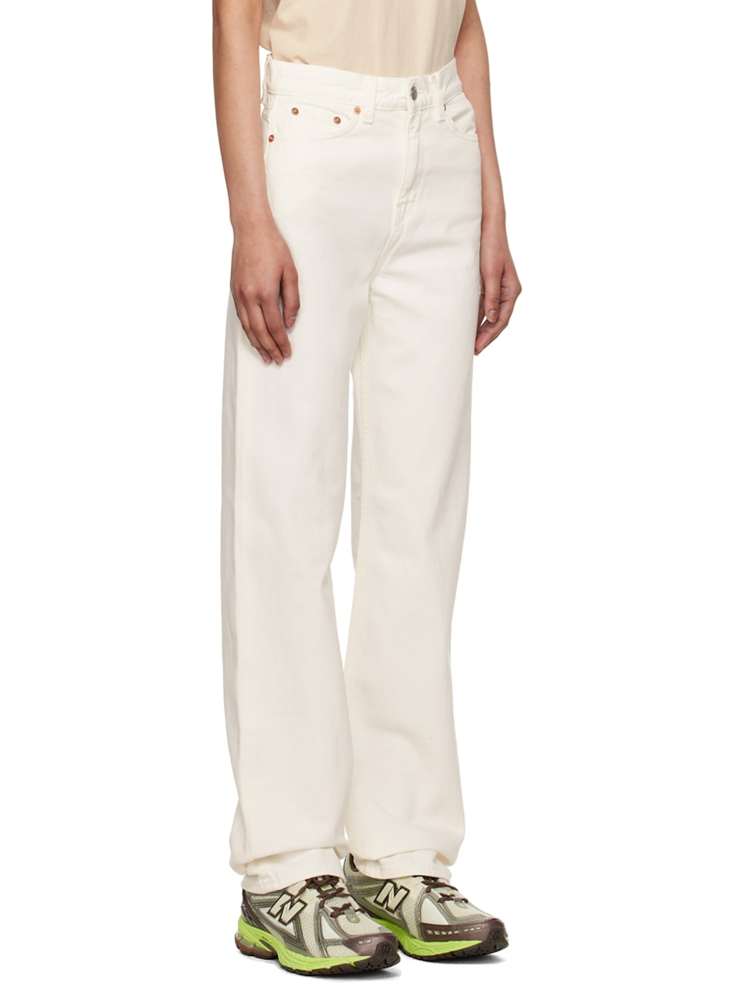Off-White Loose Fit Jeans - 2