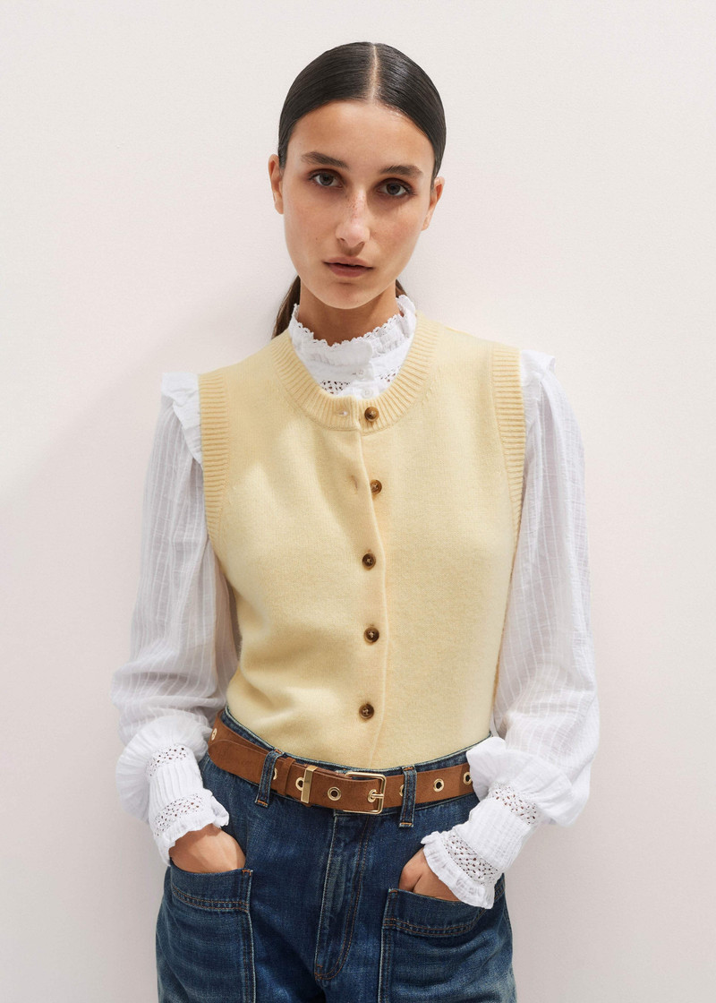 Detailed Trim Blouse 4