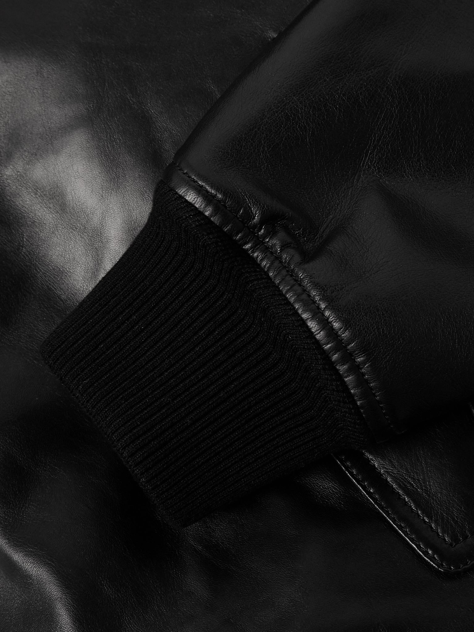 Leather Jacket Black - 6
