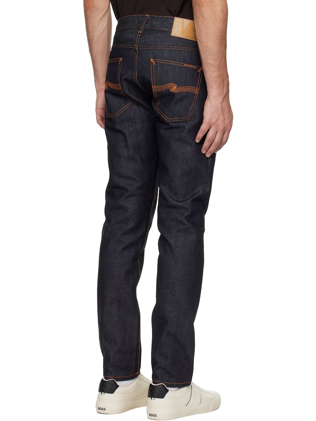 Navy Lean Dean Jeans - 3