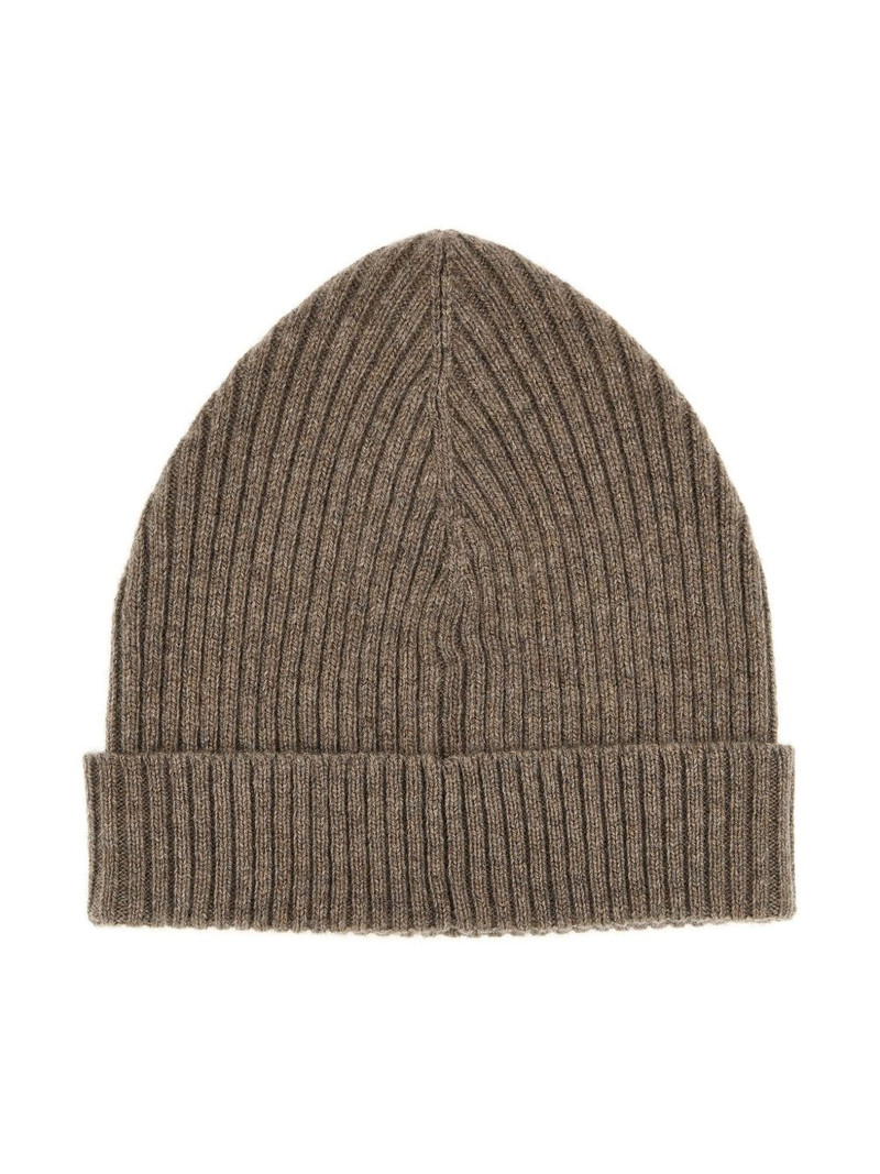 Brioni English ribbed beanie outlook