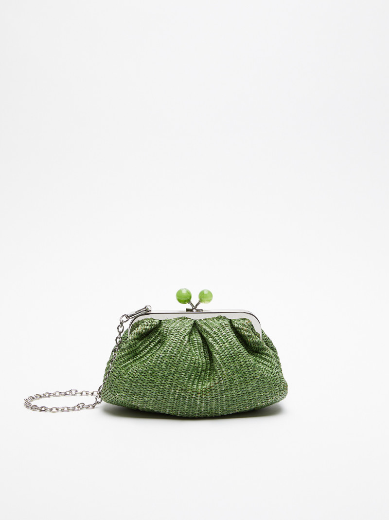 PALMA Small Pasticcino Bag in raffia 1