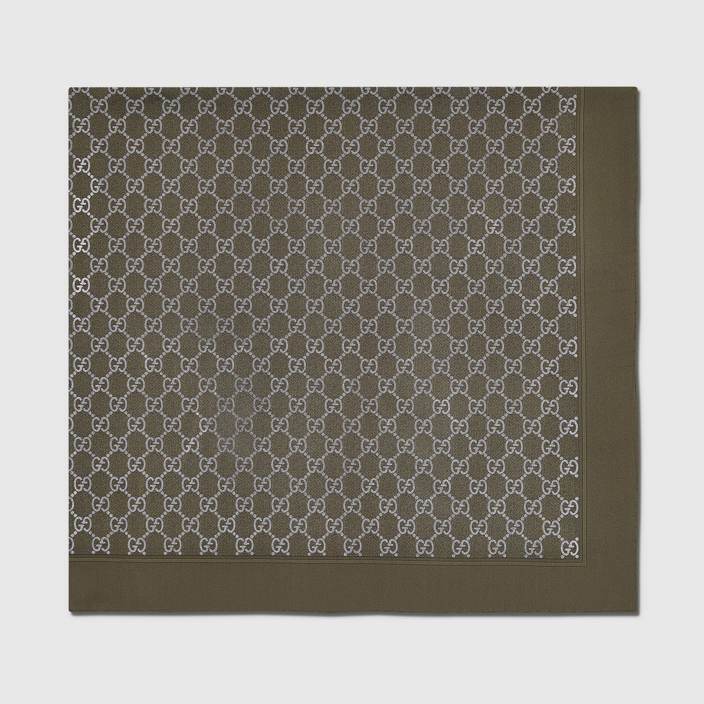 Printed silk carré - 2