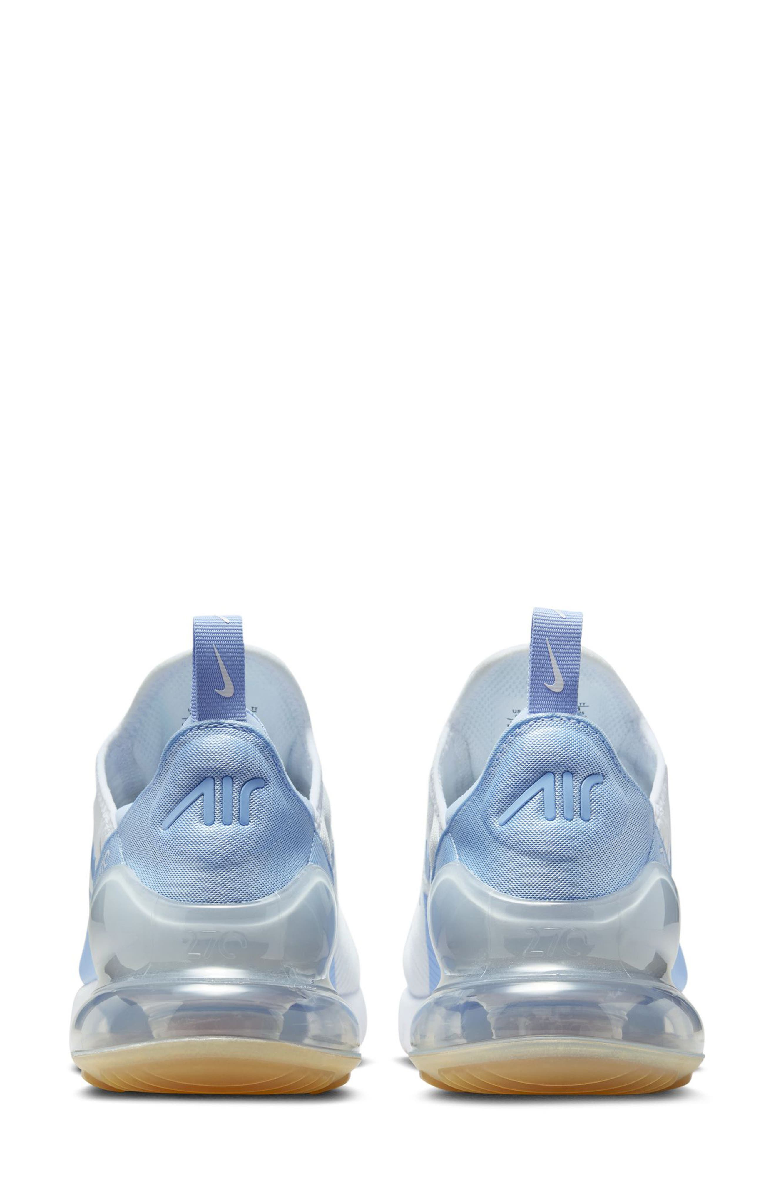 Nike Air Max 270 Sneaker in White/Blue Tint/Brown at Nordstrom - 5