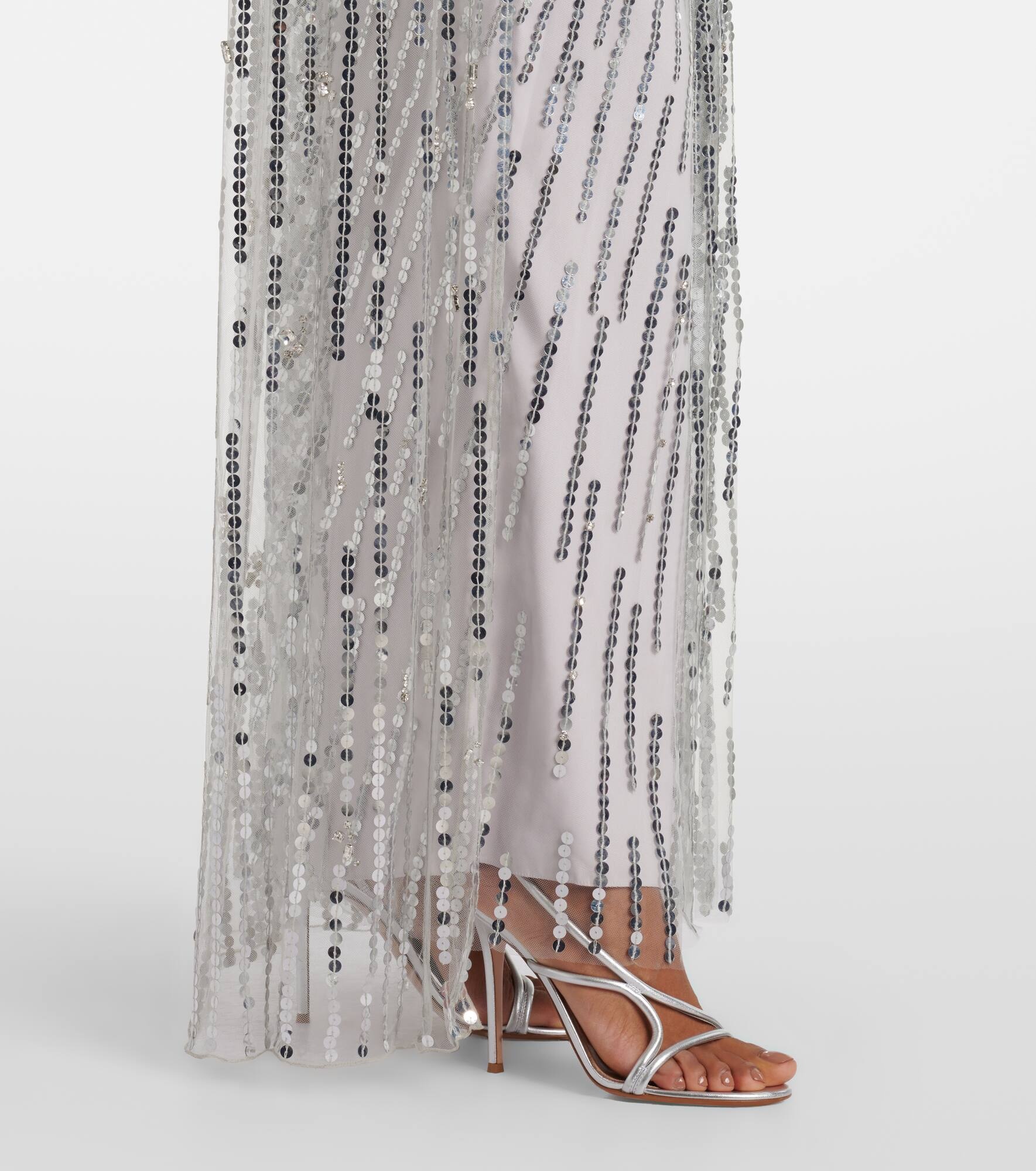 Gold Rush sequined cocktail dress - 5