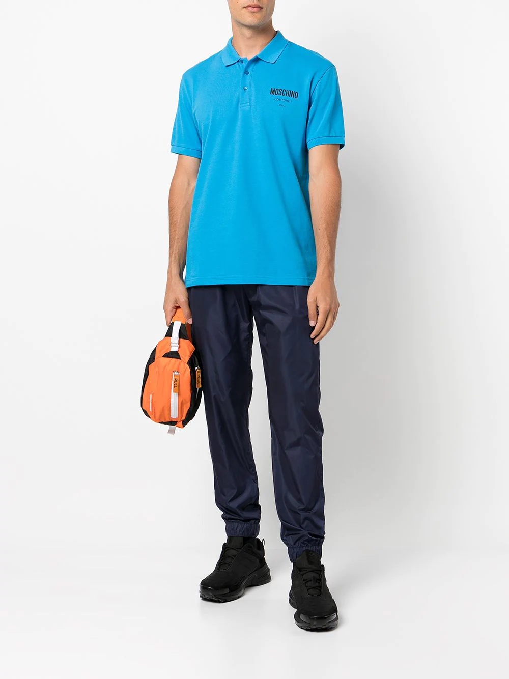 logo-print polo shirt - 2